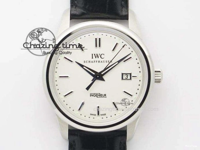 MIROTIME 0404 Portofino Automatic SS TWF 1:1 Best Edition Black Dial on Black Leather Strap A TravelReady 7199